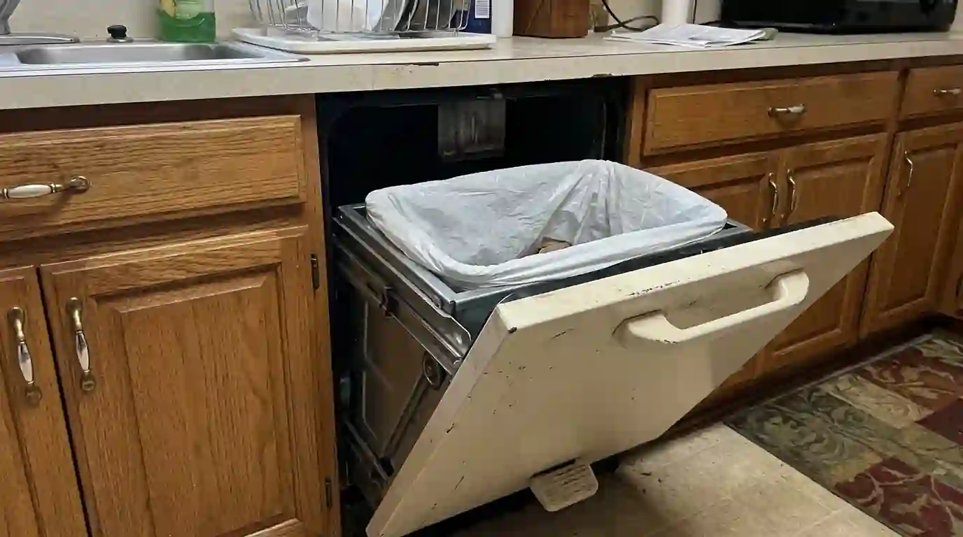 Garbage Disposal Installation part detail
