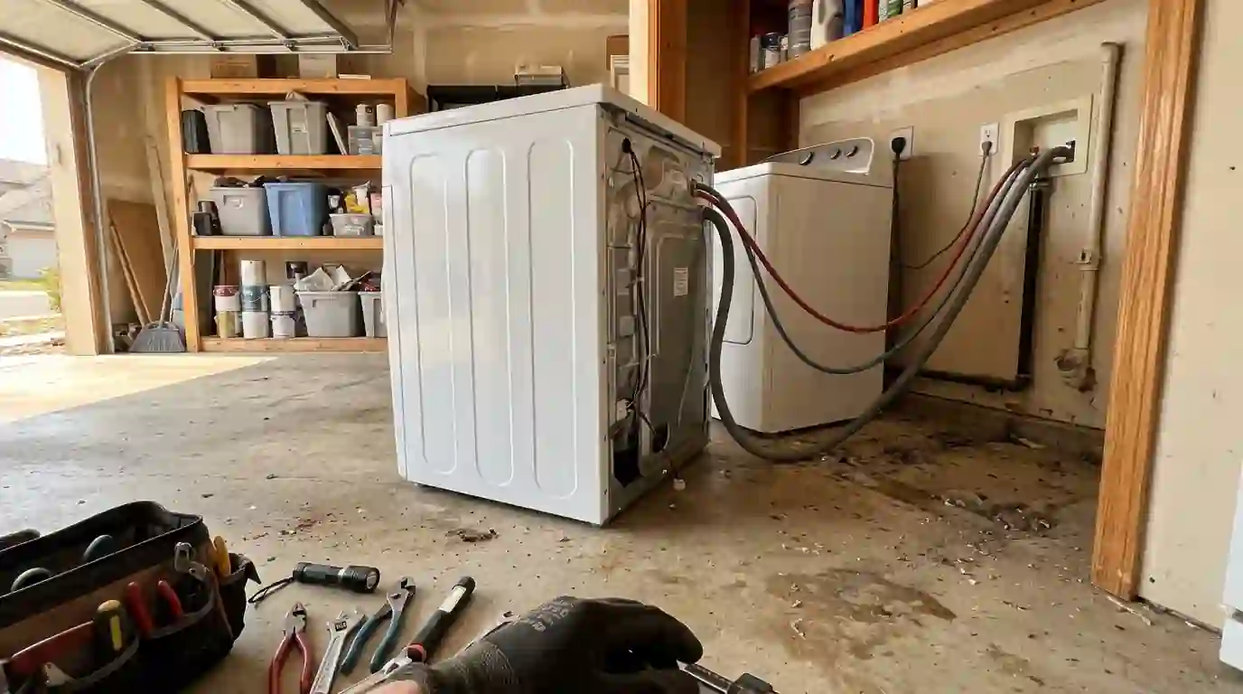 Stackable Washer & Dryer Repair in a Los Angeles home