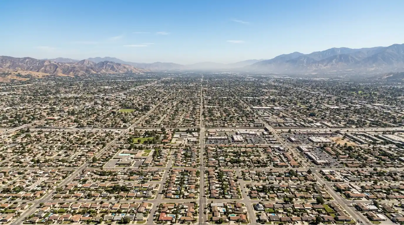The San Fernando Valley from above