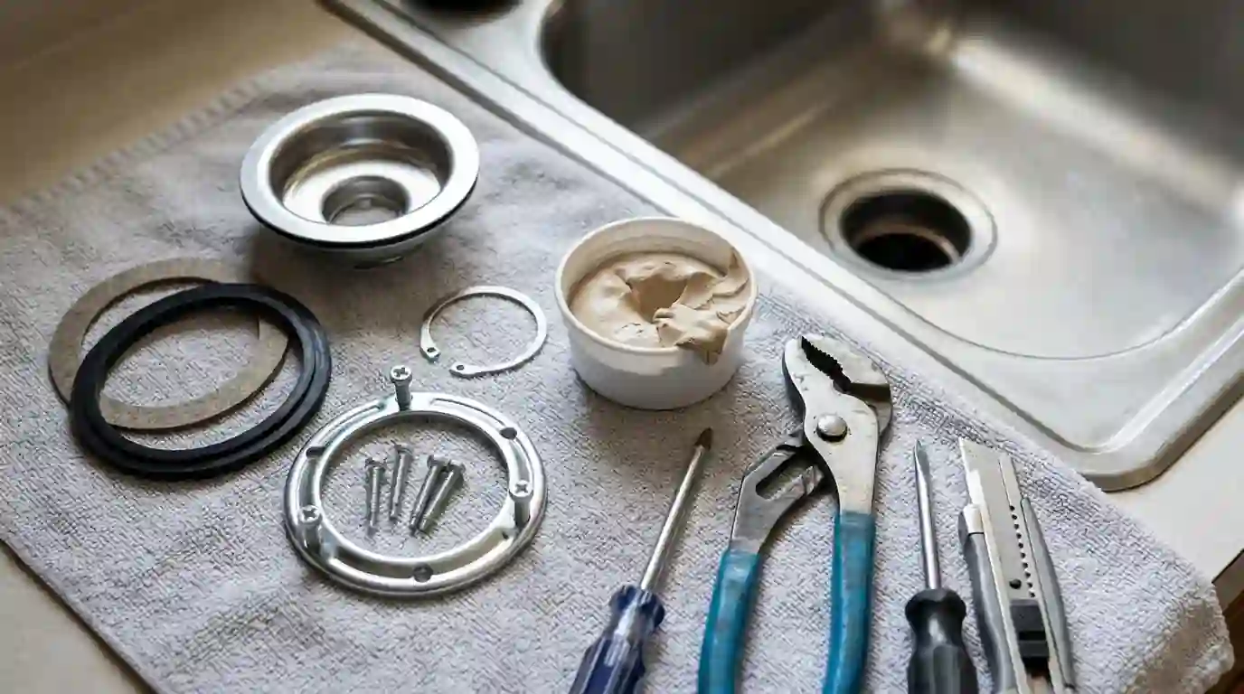 Garbage Disposal Installation repair detail